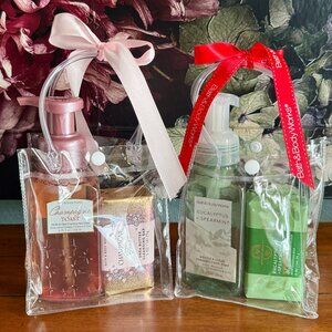 NEW 6-Pc CHAMPAGNE TOAST & EUCALYPTUS SPEARMINT Soap Set Bath & Body Works